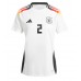 Maillot de foot Allemagne Antonio Rudiger #2 Domicile vêtements Femmes Europe 2024 Manches Courtes